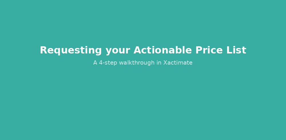 Animated walkthrough: Claim Info, Parameters, Price List, request by name, download confirmed